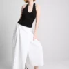 Top halter de algodón enriquecido