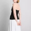 Top halter de algodón enriquecido
