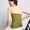 Top halter de algodón enriquecido