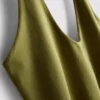 Top halter de algodón enriquecido