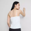 Top tipo babydoll con cuello en V