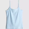 Top tipo camisola elástico con alto contenido en algodón