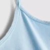 Top tipo camisola elástico con alto contenido en algodón