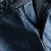 Vaqueros cargo holgados de talle medio