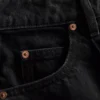 Vaqueros de algodón denim con corte acampanado