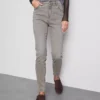 Vaqueros pitillo de denim con alto contenido en algodón