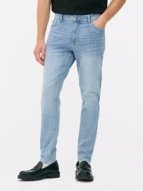 Vaqueros pitillo de talle medio
