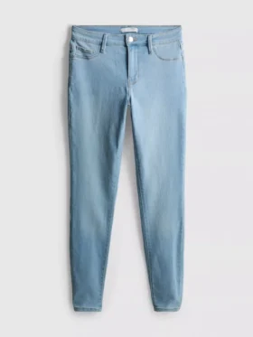 Vaqueros pitillo de talle medio Essential | corte regular