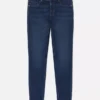 Vaqueros pitillo de talle medio Essential | corte regular