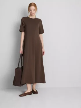 Vestido camiseta midi