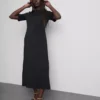 Vestido camiseta midi