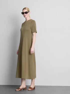 Vestido camiseta midi