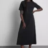 Vestido camiseta midi