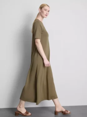 Vestido camiseta midi
