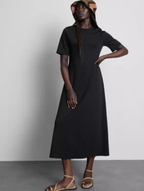 Vestido camiseta midi