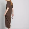Vestido camiseta midi