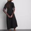 Vestido camiseta midi