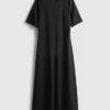 Vestido camiseta midi
