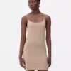 Vestido liso moldeador tipo camisola