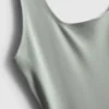 Vestido midi de cuello cuadrado «Second Skin»