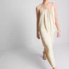 Vestido midi de tirantes