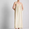 Vestido midi de tirantes