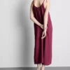 Vestido midi de tirantes