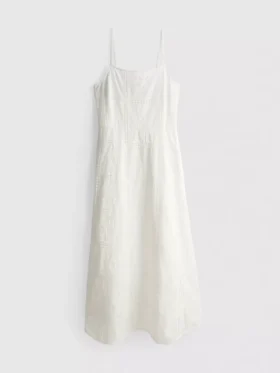 Vestido midi «The Edit» con bordados
