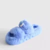 Zapatillas de Casa mullidas de Disney con dos tiras de Stitch