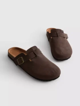 Zapatillas de Casa tipo mule de puntera cerrada