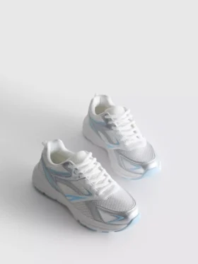 Zapatillas deportivas de malla gruesa