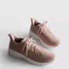 Zapatillas sin cordones con detalles de diamantes
