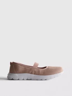 Zapatillas tipo bailarina sin cordones