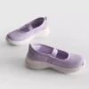 Zapatillas tipo bailarinas de suela gruesa