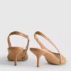 Zapatos de Tacón con puntera puntiaguda de malla tejida