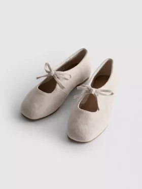 Zapatos Planos con detalle de lazo
