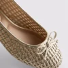 Zapatos planos trenzados