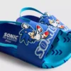 Zapatos tipo zueco con correa trasera de Sonic the Hedgehog