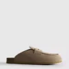 Zuecos tipo mocasín